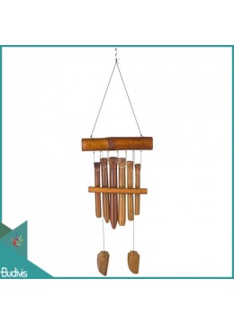 wholesale bali Bali Out Door Hanging Group Bamboo Wind Chimes, Bamboo Crafts