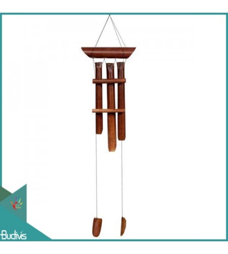 Manufactured Outdoor Hanging Simple Bamboo Wind Chimes