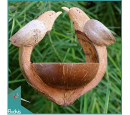 Image of Cheap Out Door Hanging Double Bird Food  Storage Bamboo Wind Chimes Bamboo Crafts Source: CV.Budivis in Bali, Indonesia