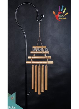 Image of Bali Wholesale Angklung Style Out Door Hanging Bamboo Windchimes Bamboo Crafts Source: CV.Budivis in Bali, Indonesia