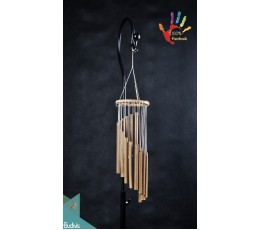 Image of Wholesale Strand Out Door Hanging Bamboo Windchimes Bamboo Crafts Source: CV.Budivis in Bali, Indonesia