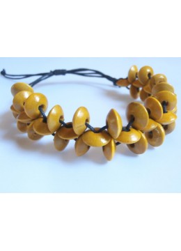 wholesale bali Beaded Wood Bracelet, Clearance