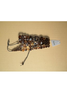 wholesale bali Coco Bead Stretch Belt, Costume Jewellery