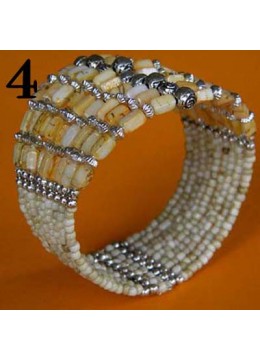 wholesale bali Top Selling Wire Choker Beaded Bracelet, Costume Jewellery