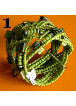 wholesale bali Top Selling Wire Choker Beaded Bracelet, Costume Jewellery