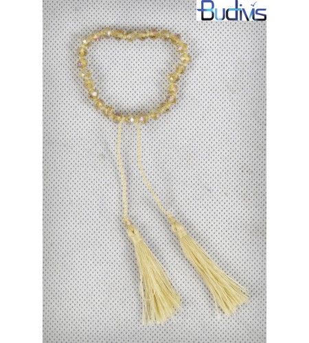 Tassel Bracelet Crystal Thread