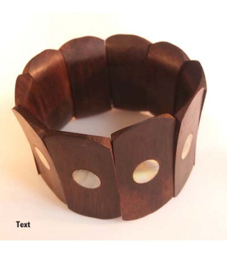 Wood Stretch Bracelet