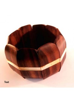 wholesale bali Wood Stretch Bracelet, Costume Jewellery