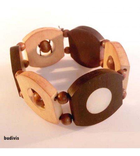 Wood Stretch Bracelet