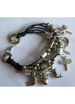 Image of Multi-Cord Charm Bracelet Costume Jewellery Source: CV.Budivis in Bali, Indonesia