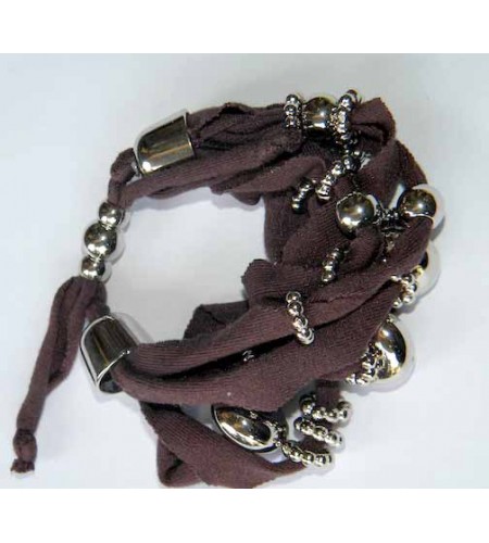 Fabric Charms Bracelets