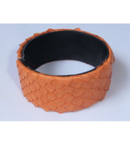 Bangle Leather Snake