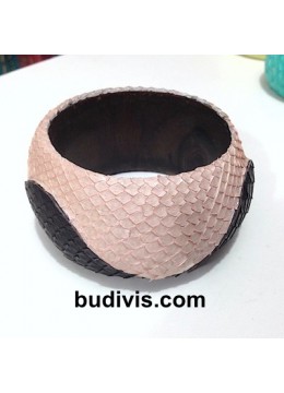 wholesale bali Bangle Leather Snake, Costume Jewellery