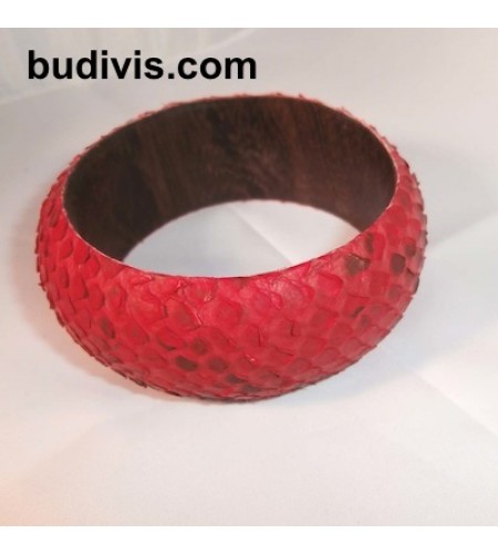 Bangle Leather Snake