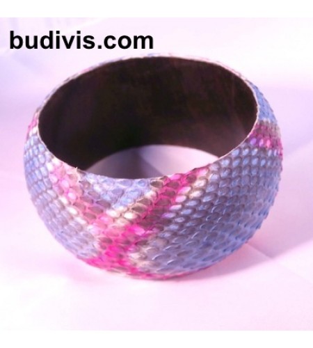 Bangle Leather Snake