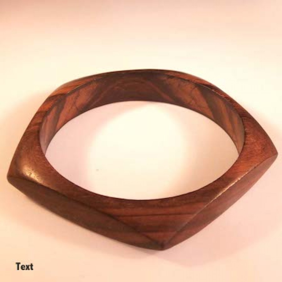 Vintage Carved Wooden Bangle Chunky Bracelets, Bracelets Wood All Size in Handmade
