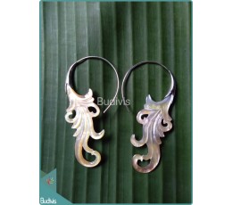 Image of Sea Shell Crafting Earrings Sterling Silver Hook 925 Costume Jewellery Source: CV.Budivis in Bali, Indonesia