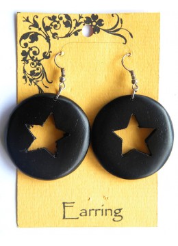 wholesale bali Bali Wood Earring, Costume Jewellery