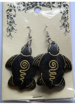 wholesale bali Unique Wood Earring, Costume Jewellery