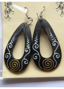 wholesale bali Wood Earring, Costume Jewellery