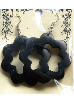 wholesale bali Wood Earring Natural, Costume Jewellery