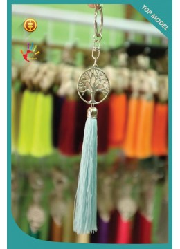 Image of Bali Art Tree Tassel Keychain Costume Jewellery Source: CV.Budivis in Bali, Indonesia