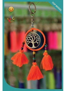 Image of Bali Circle Tree Tassel Keychain Costume Jewellery Source: CV.Budivis in Bali, Indonesia