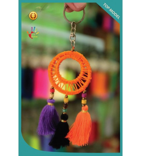 New! Mini Catcher Tassel Keychain