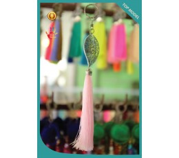 Image of Art Leaf Tassel Keychain Costume Jewellery Source: CV.Budivis in Bali, Indonesia