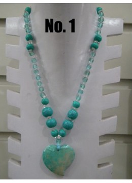 wholesale bali Beaded Glasses Necklace, Costume Jewellery