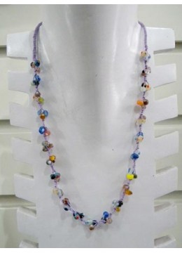 wholesale bali Beaded Glasses Necklace, Costume Jewellery