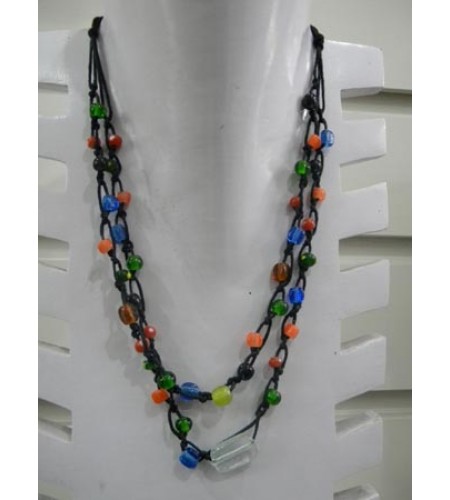 Beaded Glasses Necklace