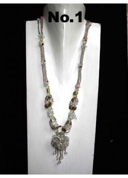 Image of Long Beaded Necklace Costume Jewellery Source: CV.Budivis in Bali, Indonesia