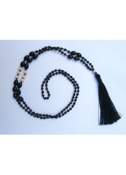 Image of Long Beaded Crystal Tassel Necklace Costume Jewellery Source: CV.Budivis in Bali, Indonesia