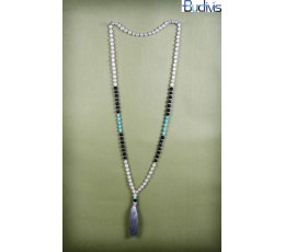 Image of Beaded Tassel Necklace Crystal Costume Jewellery Source: CV.Budivis in Bali, Indonesia