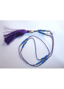 Image of Beaded Tassel Necklace Layered Costume Jewellery Source: CV.Budivis in Bali, Indonesia