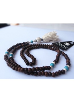 wholesale bali Beaded Tassel Necklace Wood, Costume Jewellery