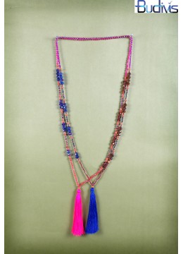 wholesale bali Long Tassel Necklace Crystal, Costume Jewellery
