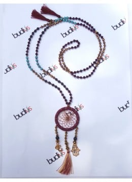 wholesale bali Long Crystal Tassel Necklaces Dreamcatcher, Costume Jewellery