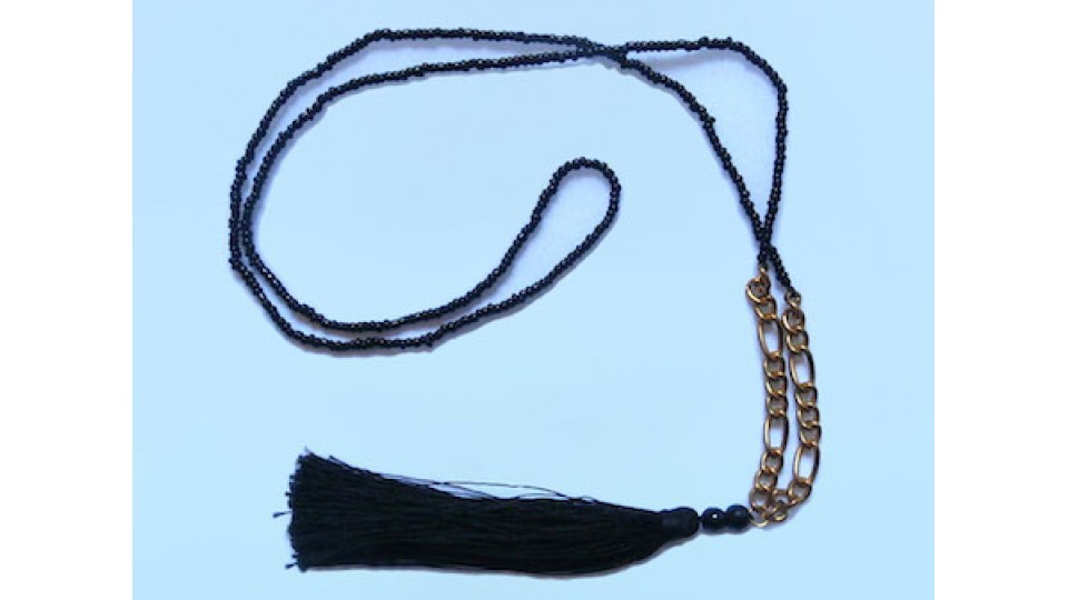 Tassel Necklace Chain Layered