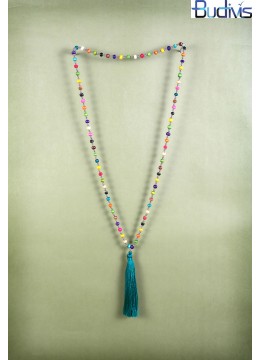 Image of Tassel Necklace Wood Bead Costume Jewellery Source: CV.Budivis in Bali, Indonesia