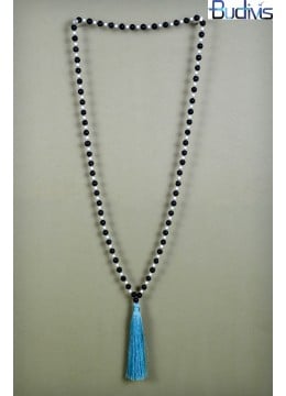 wholesale bali Long Lava Stone Tassel Necklace, Costume Jewellery