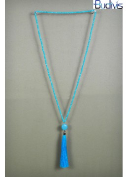 wholesale bali Long Coco Bead Tassel Necklace, Costume Jewellery