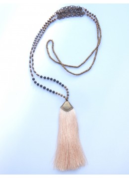 wholesale bali Long Crystal Chain Tassel Necklace, Costume Jewellery