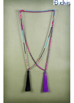 Image of Long Crystal Tassel Necklace Costume Jewellery Source: CV.Budivis in Bali, Indonesia