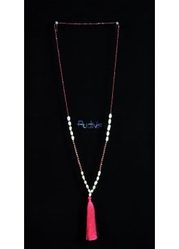 wholesale bali Long Crystal Tassel Necklaces Pearl, Costume Jewellery