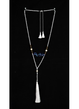 wholesale bali Long Crystal Tassel Necklaces Pearl, Costume Jewellery