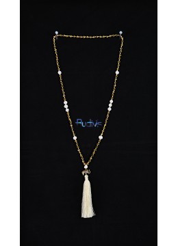 wholesale bali Long Large Crystal Tassel necklaces Pearl, Costume Jewellery