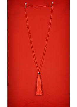 Image of Long Beaded Tassel Necklaces with Lava Costume Jewellery Source: CV.Budivis in Bali, Indonesia