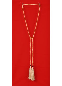 wholesale bali Long Beaded Lariat Tassel Necklace Gold Pearl, Costume Jewellery
